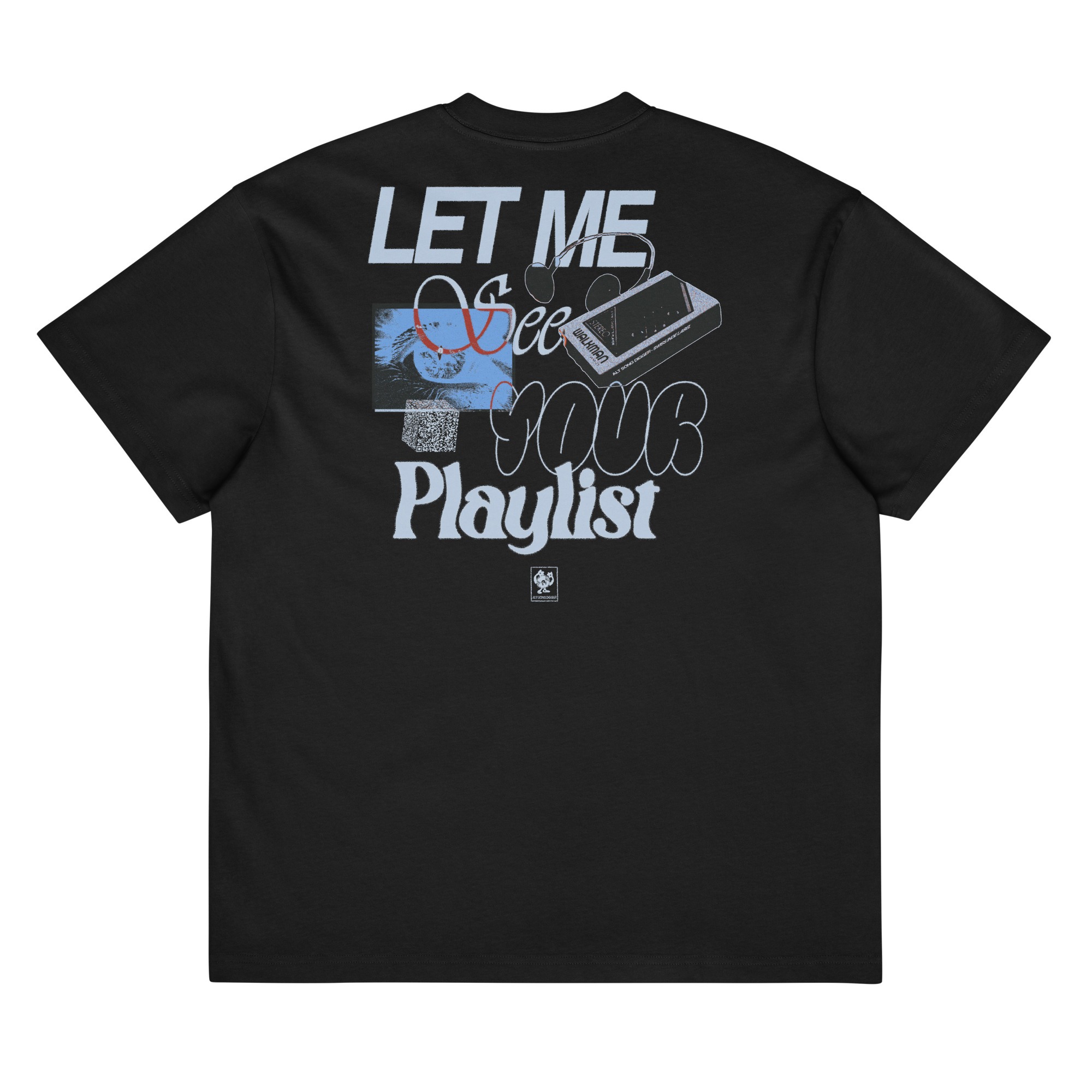 Oversized tee - Let me see your playlists - Image 16