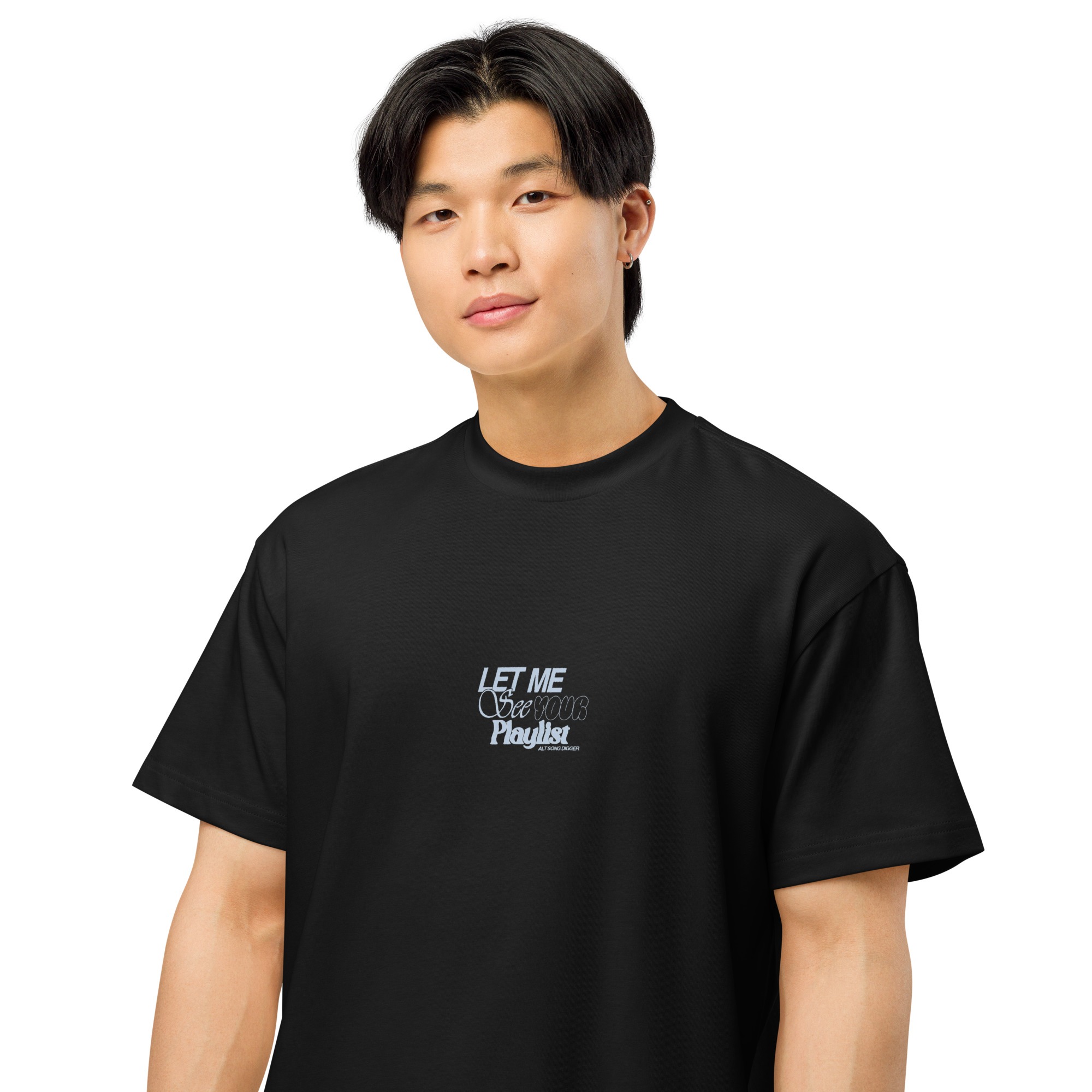 Oversized tee - Let me see your playlists - Image 12