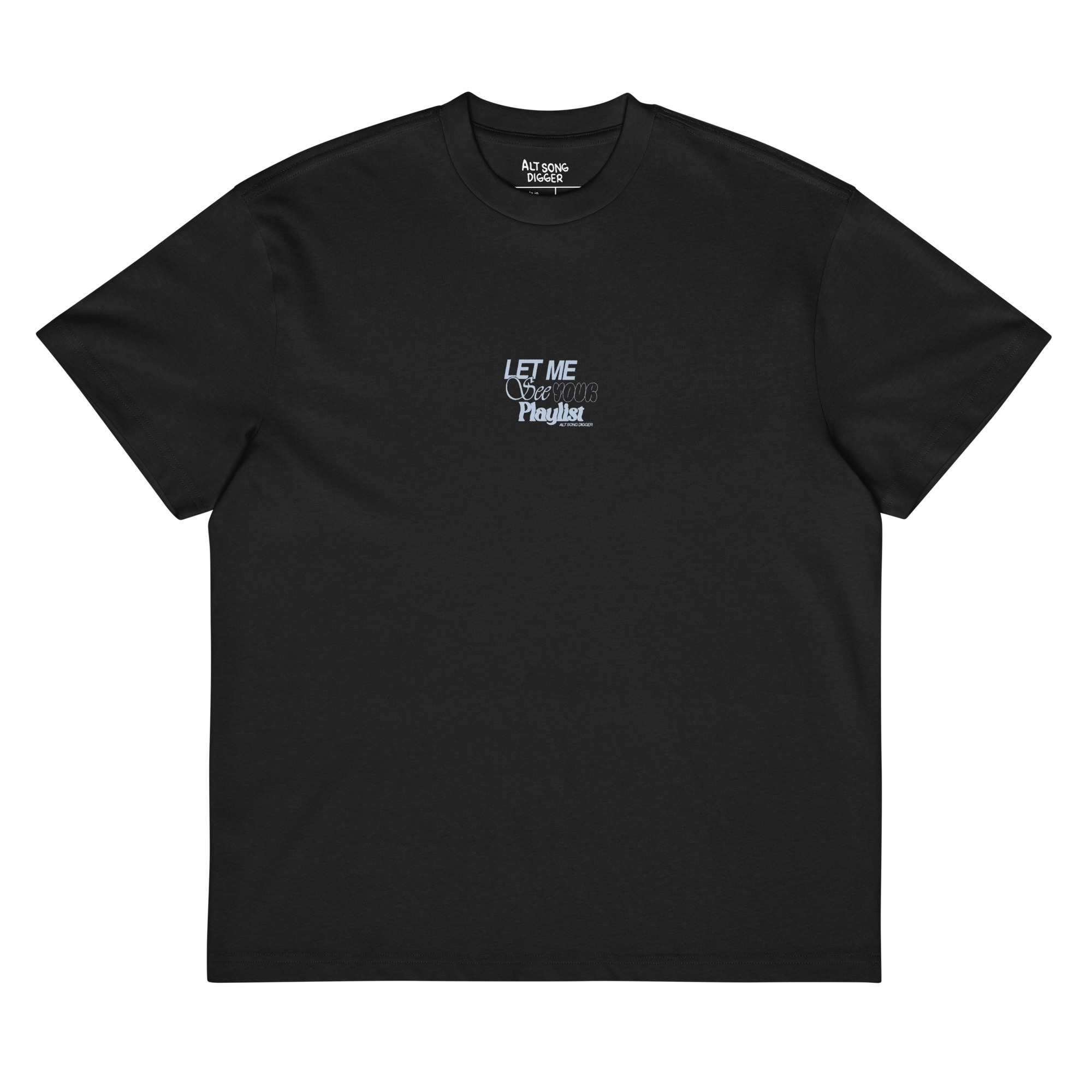 Oversized tee - Let me see your playlists - Image 15